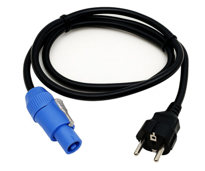 Kabel i złączka do TV CABLE4ME POWERCON IN 2M kabel przewód zasilający